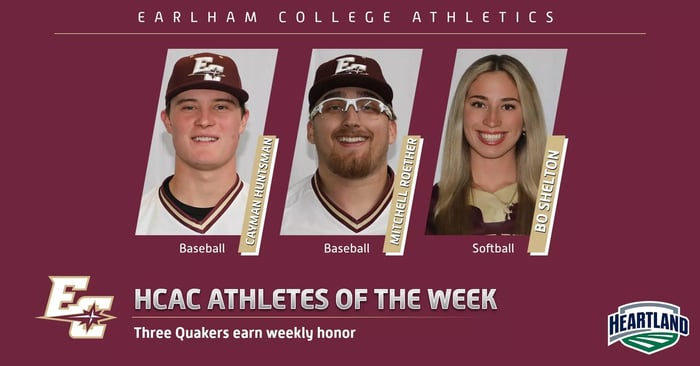 Image for Three Quakers named HCAC Athletes of the Week