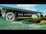 Image for City of Richmond Common Council meeting of January 16, 2024