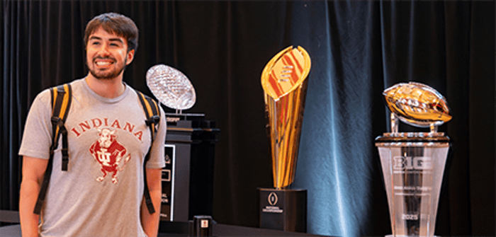 Image for Hoosiers’ trophy visiting IU East