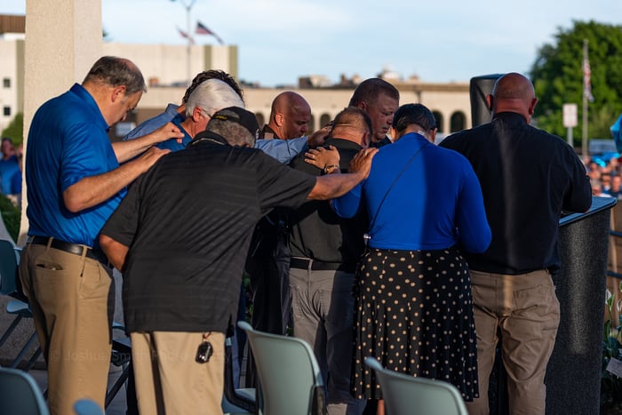Image for Vigil for Officer Burton