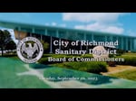 Image for City of Richmond Sanitary District of September 26, 2023