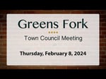 Image for Greensfork Town Council Meeting of February 8, 2024