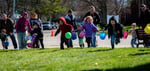 Image for PHOTOS: Kids scramble for eggs