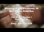 Image for Blessing of the Richmond, IN Safe Haven Baby Box