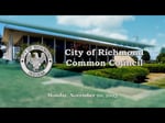 Image for The City of Richmond Common Council Meeting of November 20, 2023