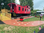 Image for Renovated caboose in Centerville park receives Chamber's Community Spirit Award