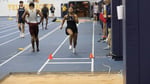 Image for T&F battles rough weather at Wilmington