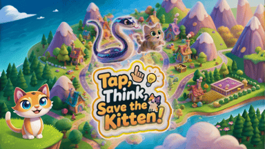 Tap, Think, Save the Kitten!