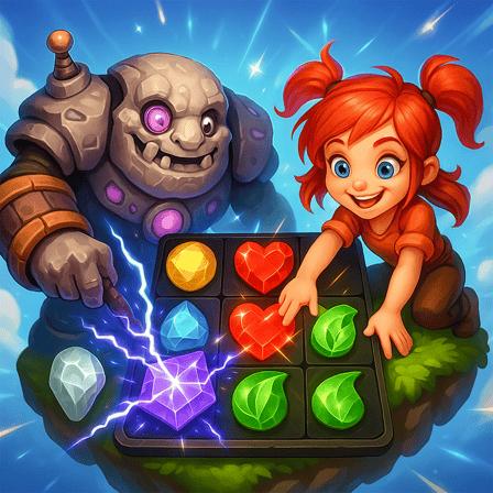 Diamant: Match 3 Sky Story