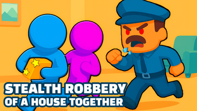 Stealth robbery of a house together