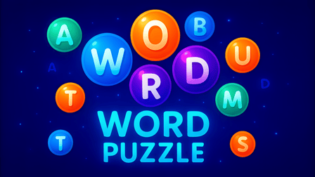 Word Puzzle Connect Words and Letters