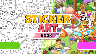 Sticker Art Book Puzzle