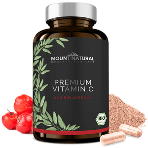 MOUNT NATURAL Produktbild Premium Vitamin C aus Bio Acerola