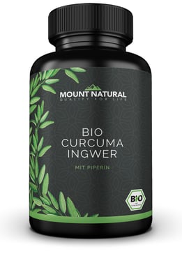 Mount Natural Bio Curcuma Ingwer