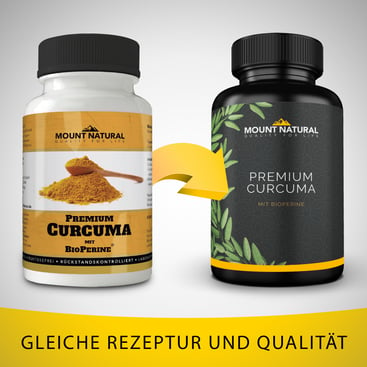 Mount Natural Premium Curcuma - neues Design