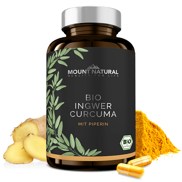 MOUNT NATURAL Bio Ingwer Curcuma