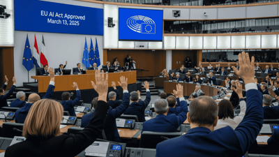 Parlamento Europeo aprobación Ley Europea de Inteligencia Artificial EU AI Act