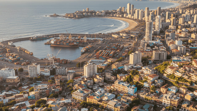 Vista real del ecosistema tecnológico y urbano chileno vinculado a la Estrategia Visión Computadora IA