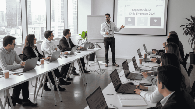 Capacitación IA Chile Empresas con instructores y profesionales en Santiago