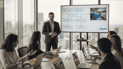 Capacitación y desarrollos personalizados en visión por computadora de JhedAI en Chile