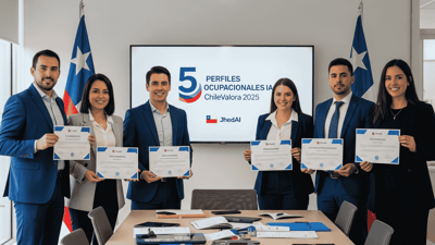 JhedAI evaluadores oficiales ChileValora IA perfiles ocupacionales Chile certificación