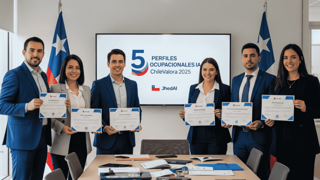 JhedAI evaluadores oficiales ChileValora IA perfiles ocupacionales Chile certificación
