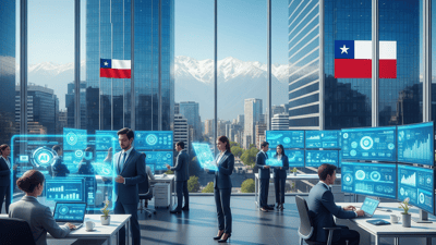 transformación digital empresas ia chile ecosistema corporativo nacional santiago