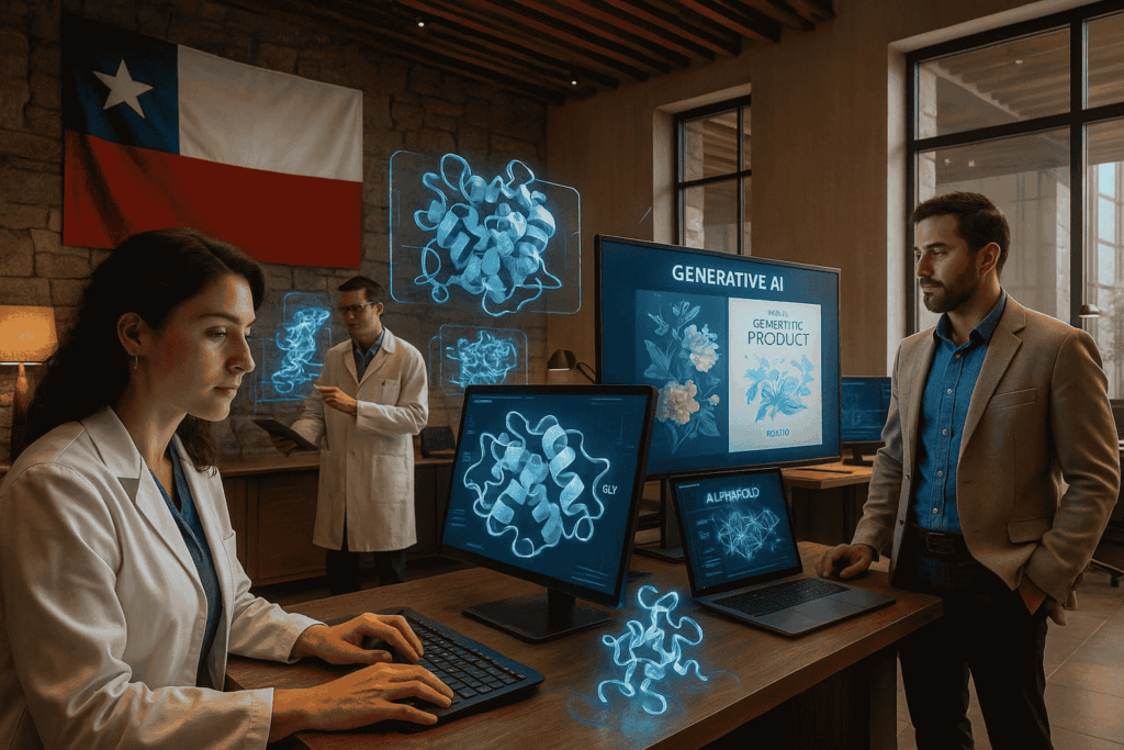 IA para empresas Chile innovación transformación digital laboratorio científicos ingenieros tecnología