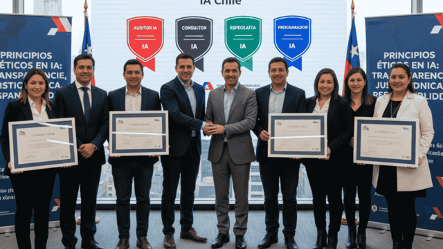 Perfiles laborales IA Chile certificación