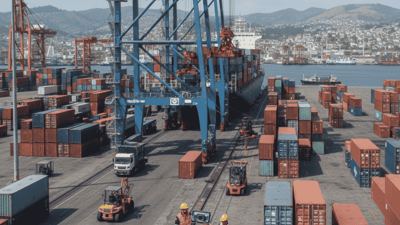 Industria portuaria chilena utilizando visión por computadora para optimizar procesos