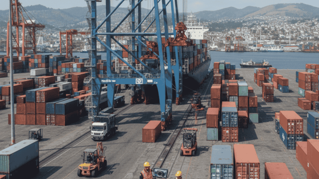 Industria portuaria chilena utilizando visión por computadora para optimizar procesos