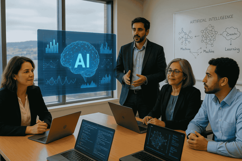 Infraestructura GPU centro supercómputo IA Chile modelo créditos empresarial