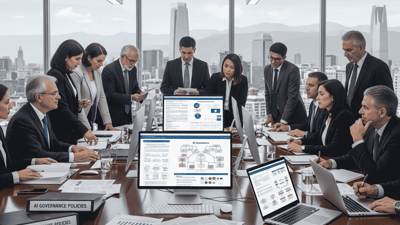 Meta governance crisis capacitaciones IA Chile empresas compliance regulatorio
