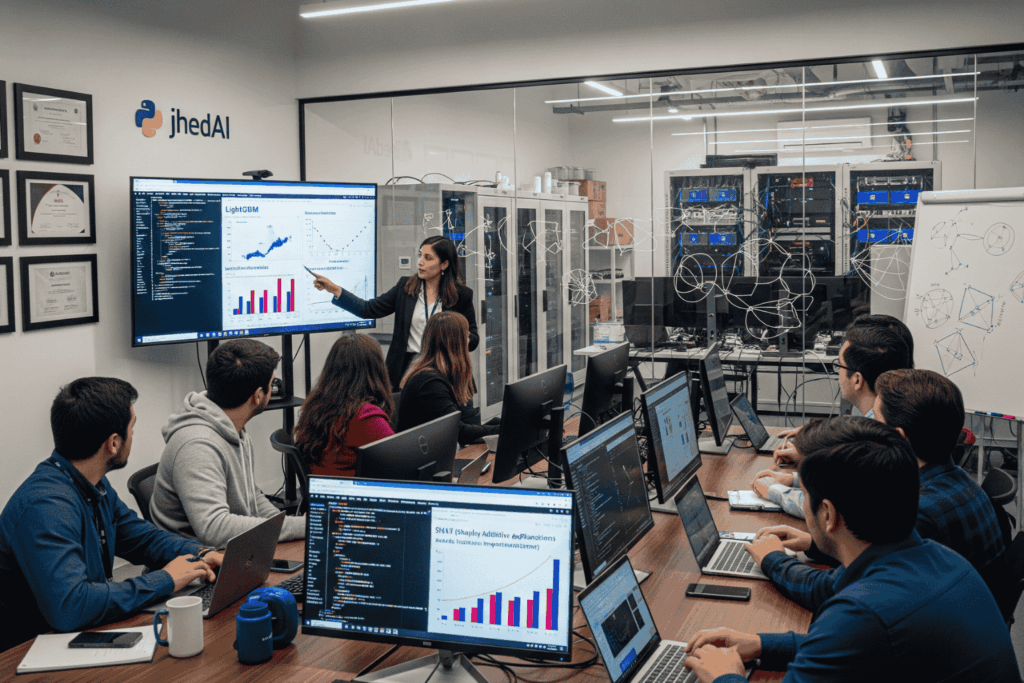  JhedAI capacitación machine learning Chile profesionales ML algoritmos predictivos