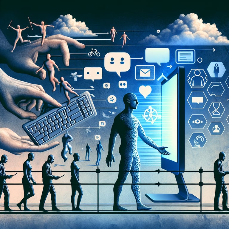 The Online Disinhibition Effect illustrates how anonymity and invisibility in digital communication can lead to unrestrained behavior online.