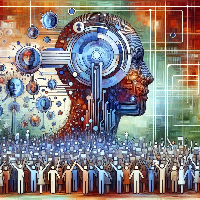 Understanding how AI technology shapes digital self-representation and its ethical implications in the case of Trump's AI Pope image.