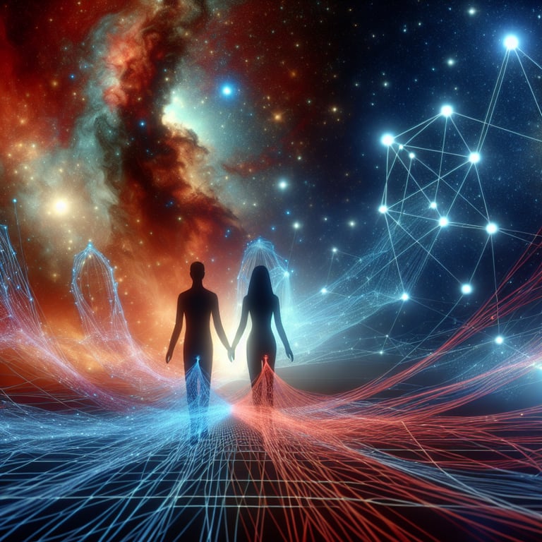 Joanne Woodward and Paul Newman's Bond: A real-life testament to Invisible String Theory's soulful connections.