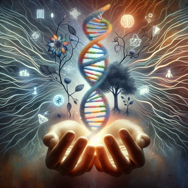 Epigenetic mechanisms demonstrate how environmental factors can influence gene expression and impact our traits.