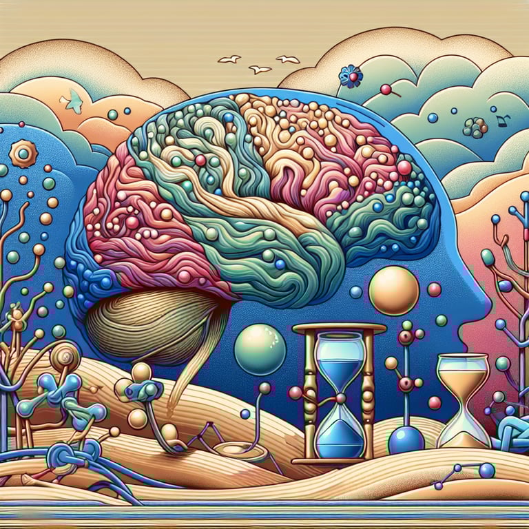Exposure therapy and creative therapies like music and art are effective methods to alleviate anxiety and stress by altering brain responses.
