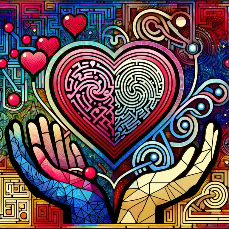 A 2005 study highlights the brain's role in love, showing activation in areas linked to reward and addiction, which may explain the addictive nature of romantic relationships.