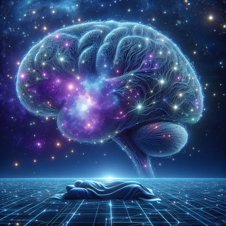 Exploring Neurodivergence: A detailed diagram showcasing the brain structure differences in neurodivergent individuals and their impact on attention, impulse control, and social interaction.