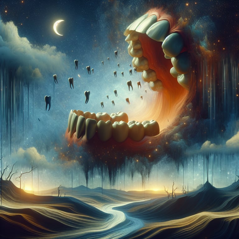Cultural interpretations of teeth falling out in dreams vary, with Chinese and African perspectives offering unique insights.