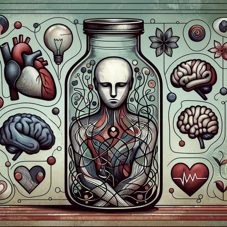 Examining the Brain's Role in Emotional Numbness: How the Amygdala and Prefrontal Cortex Contribute to Emotional Responses.