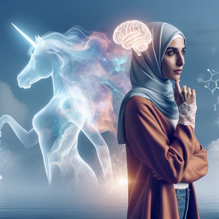 The fascination with the unicorn woman in popular culture reflects deep-rooted psychological and societal themes.