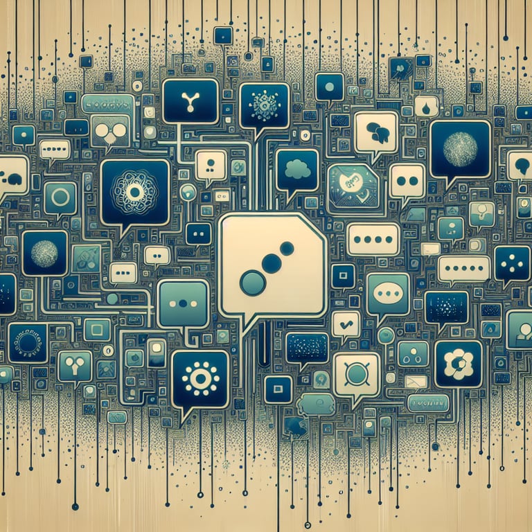 Illustration of the echo chamber effect showing how social media algorithms reinforce pre-existing beliefs by curating content based on user behavior.