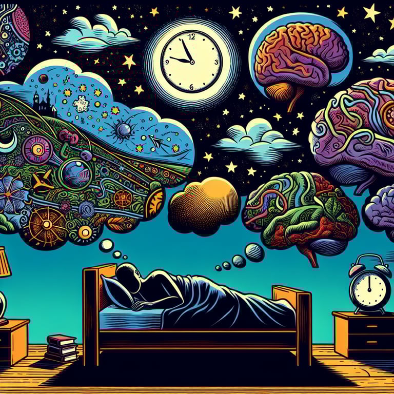 Personality traits such as neuroticism and perfectionism can make individuals more prone to overthink at night.