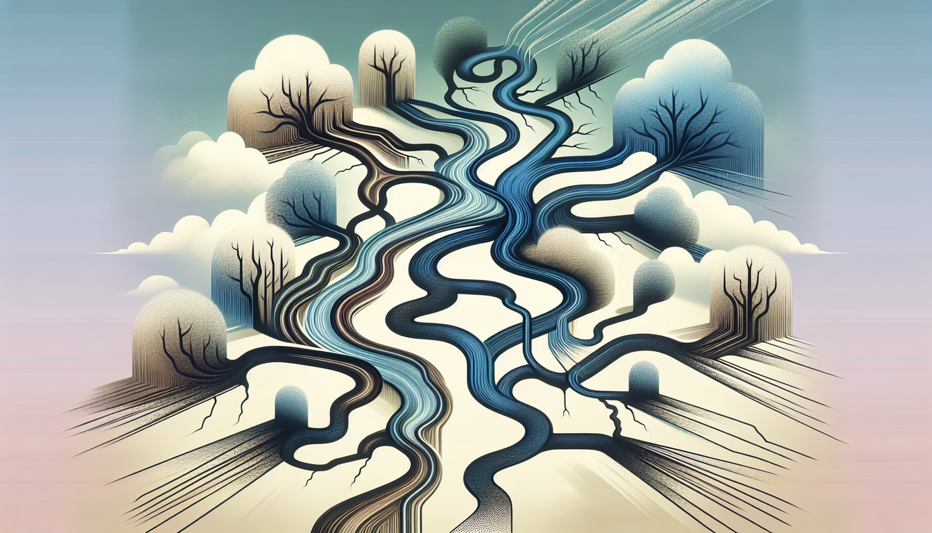A diagram illustrating the impact of numerous small decisions on decision fatigue, emphasizing the importance of managing the brain's energy budget to maintain productivity.