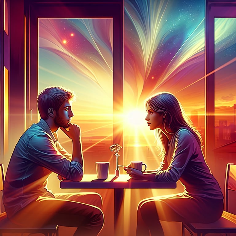 Caption 4: Demonstrating empathy through active listening and validating feelings can enhance the depth of conversation and foster connection.