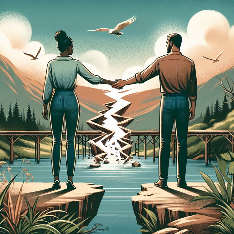 Trust is the foundation of relationships, requiring elements like reliability, openness, and integrity, as illustrated by John and Lisa's journey to rebuild trust after a breach.