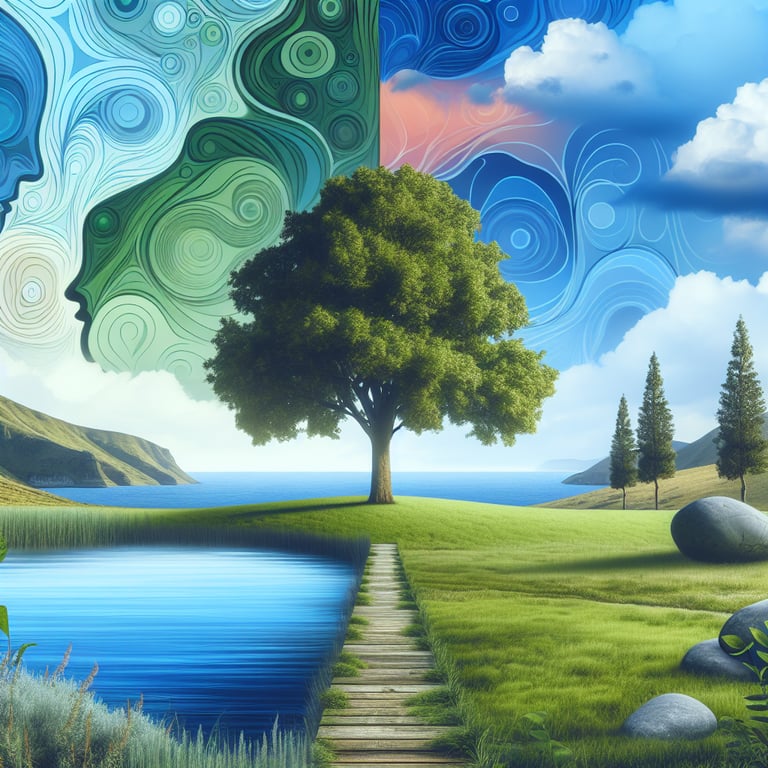 Art therapy as a creative outlet to express and alleviate future-related anxieties.